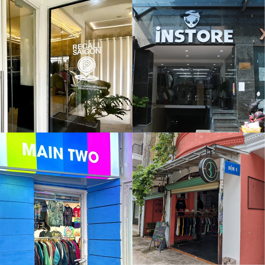 The Best Streetwear Second-Hand Thrift Shops & Spots in Saigon/Ho Chi Minh City, Vietnam