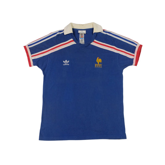 1985/90 France Home Shirt Adidas (L)