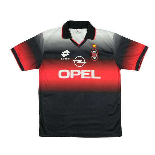 AC Milan Italy 1995/1996 Original Lotto Training Football Shirt Large