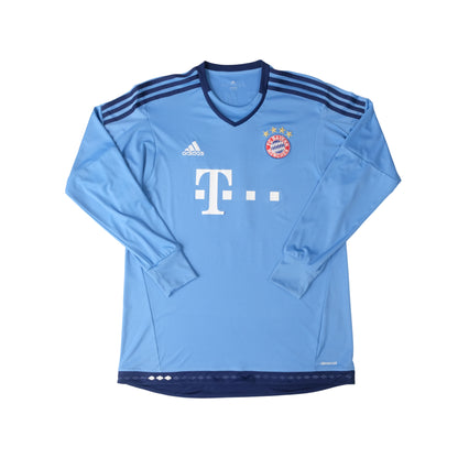 2015/2016 Bayern Munich Goalkeeper Shirt Neuer Adidas 