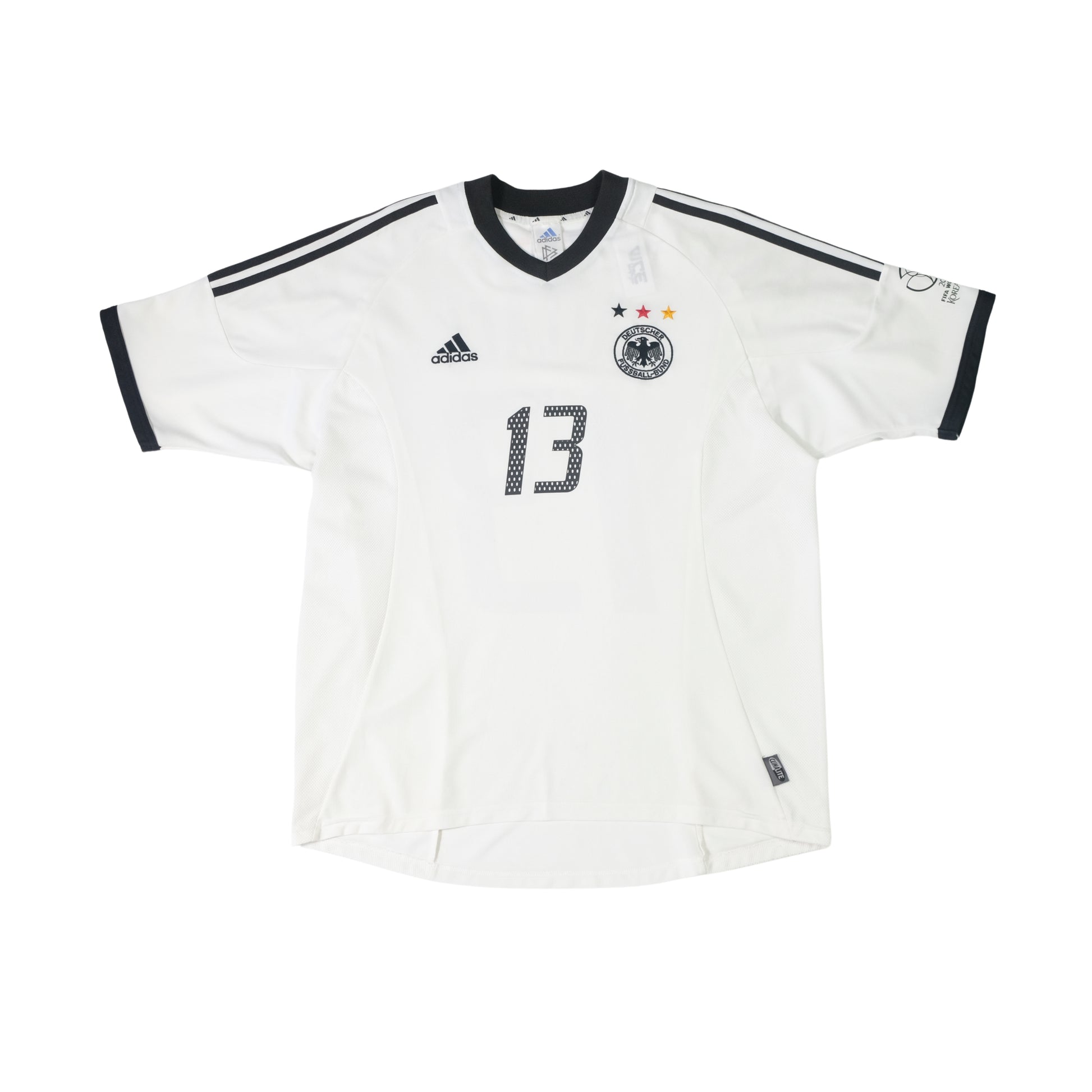 2002/03 Germany Home Shirt Ballack Adidas (L)