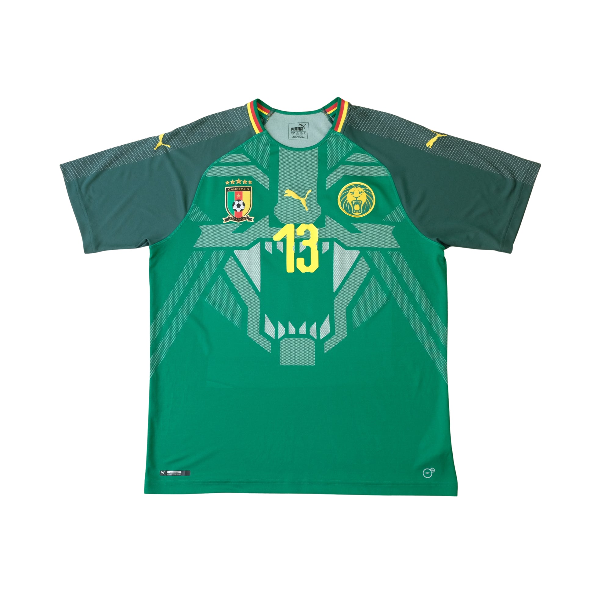 2018 Cameroon Home Shirt Puma