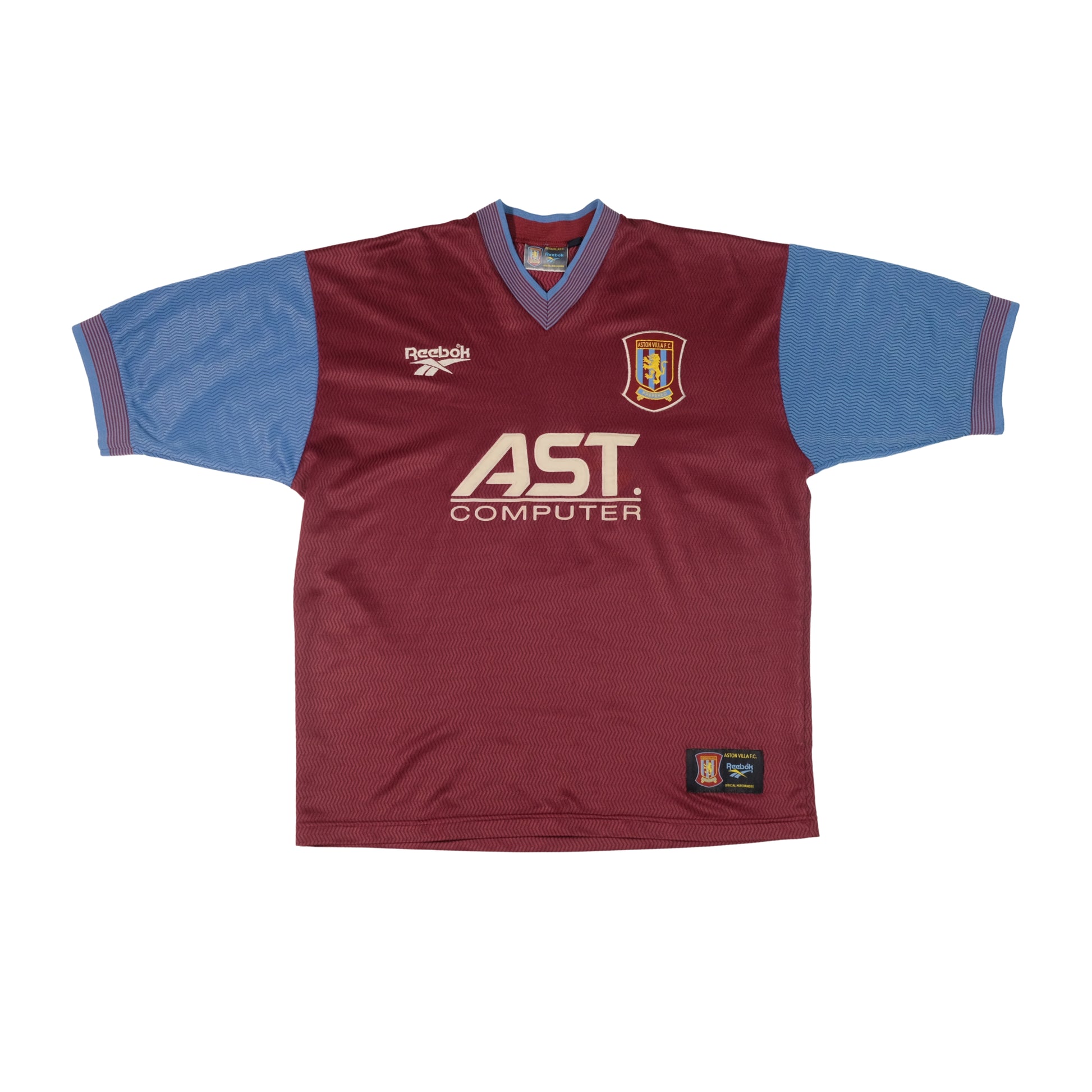 1996/97 Aston Villa Home Shirt Reebok 