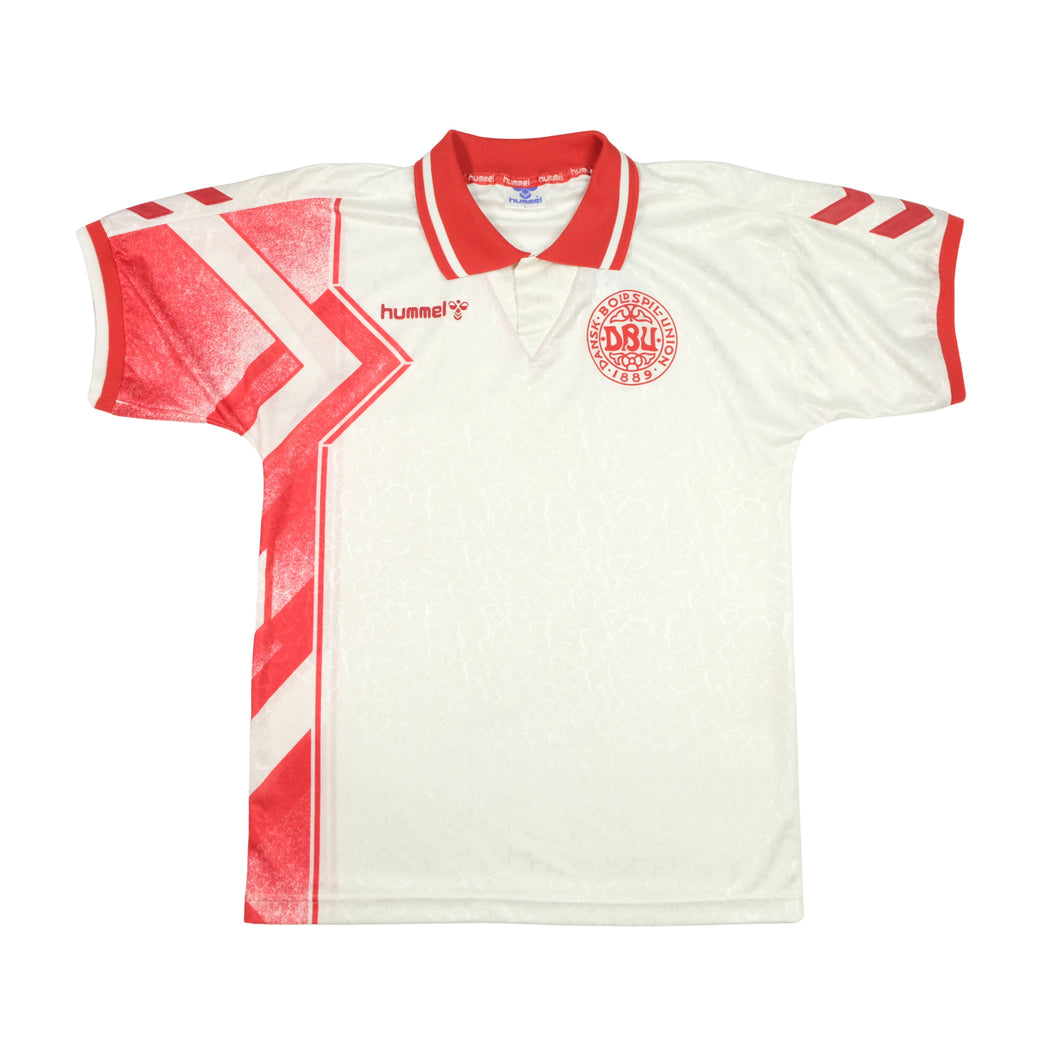 Denmark 1995 Original Hummel Away Football Shirt Medium/Large