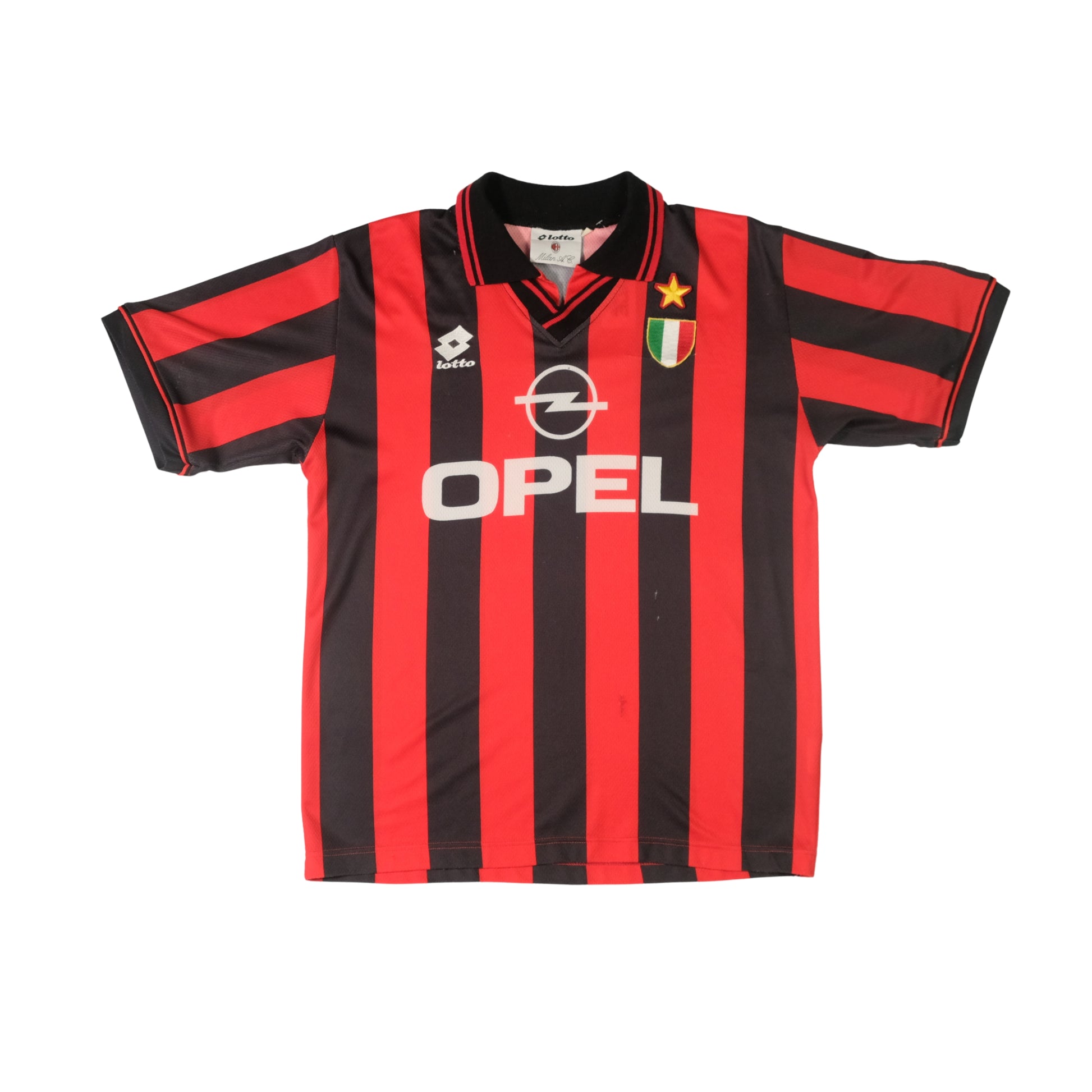 1996/97 AC Milan Home Shirt Lotto 