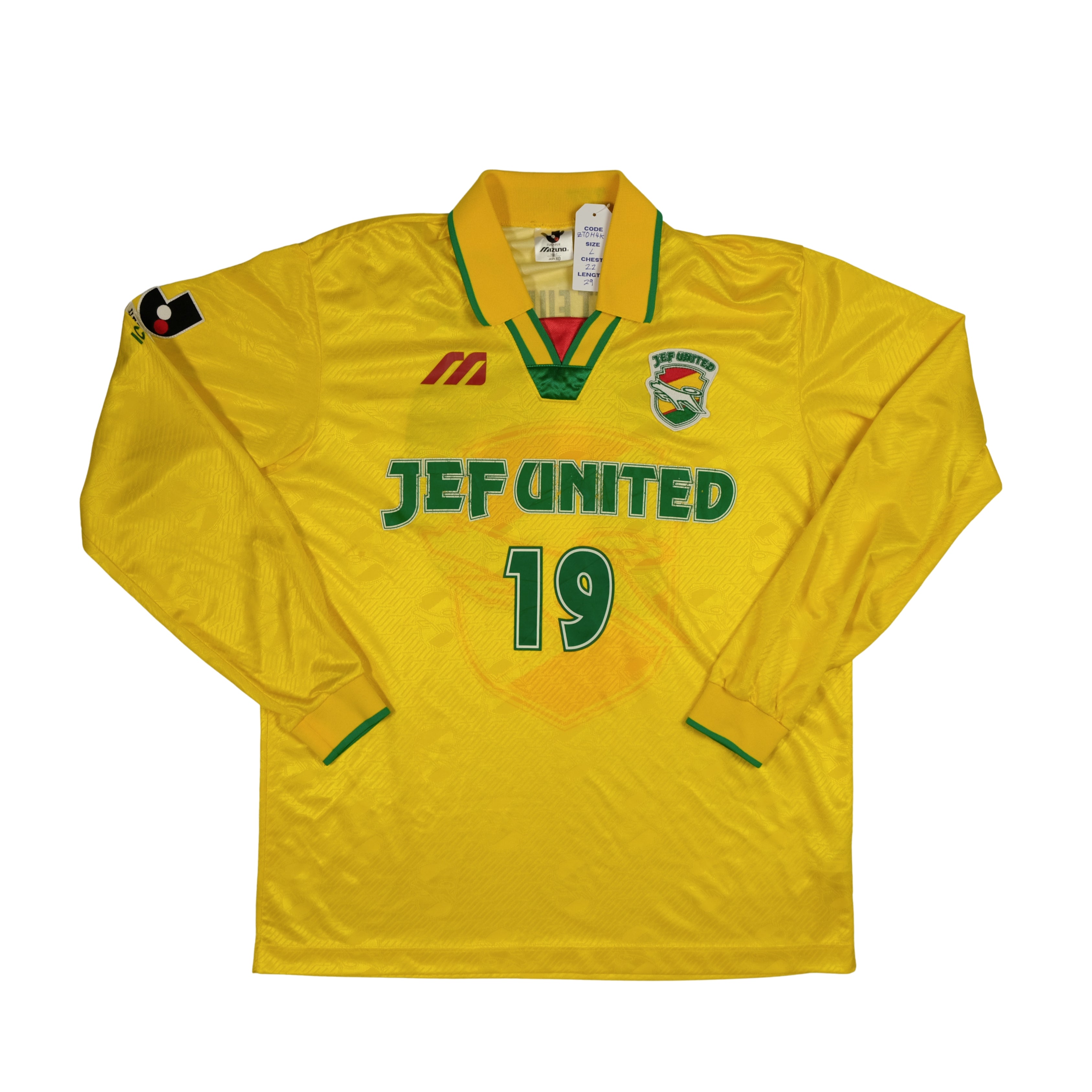 MIZUNO Jef United away 2002 Jersey Jersi J League Japan club