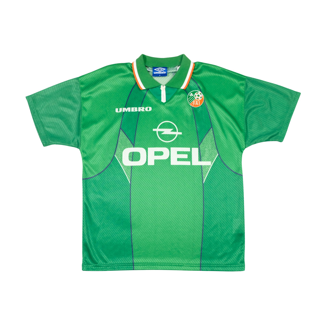 Ireland Original 1994/1996 Umbro Home Football Shirt Medium