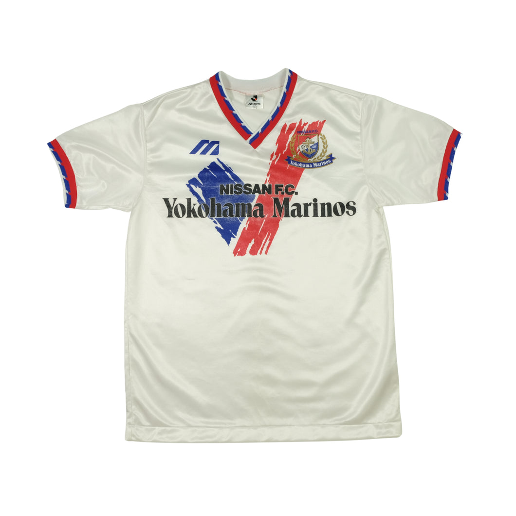 Yokohama Marinos 1993/1994 J-League Japan Mizuno Training Football Shirt Large