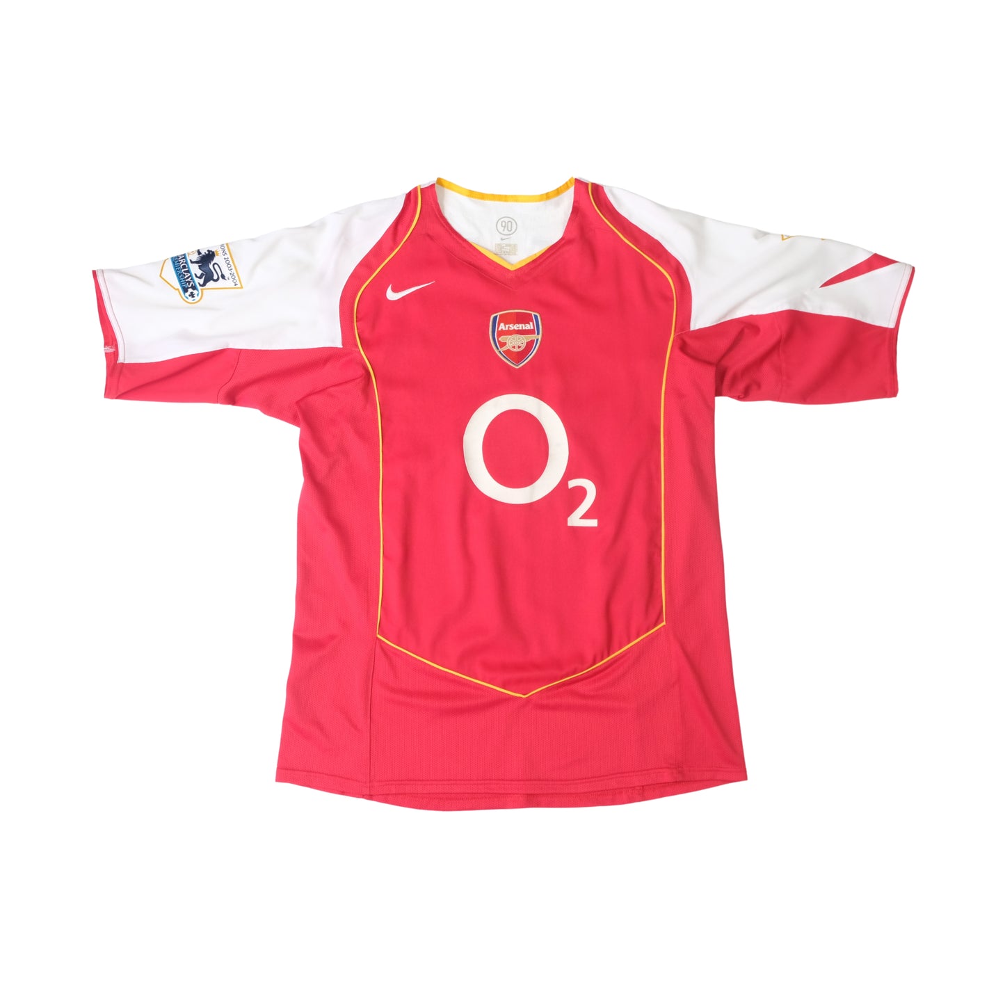 2004/05 Arsenal Away Shirt Nike Vieira 