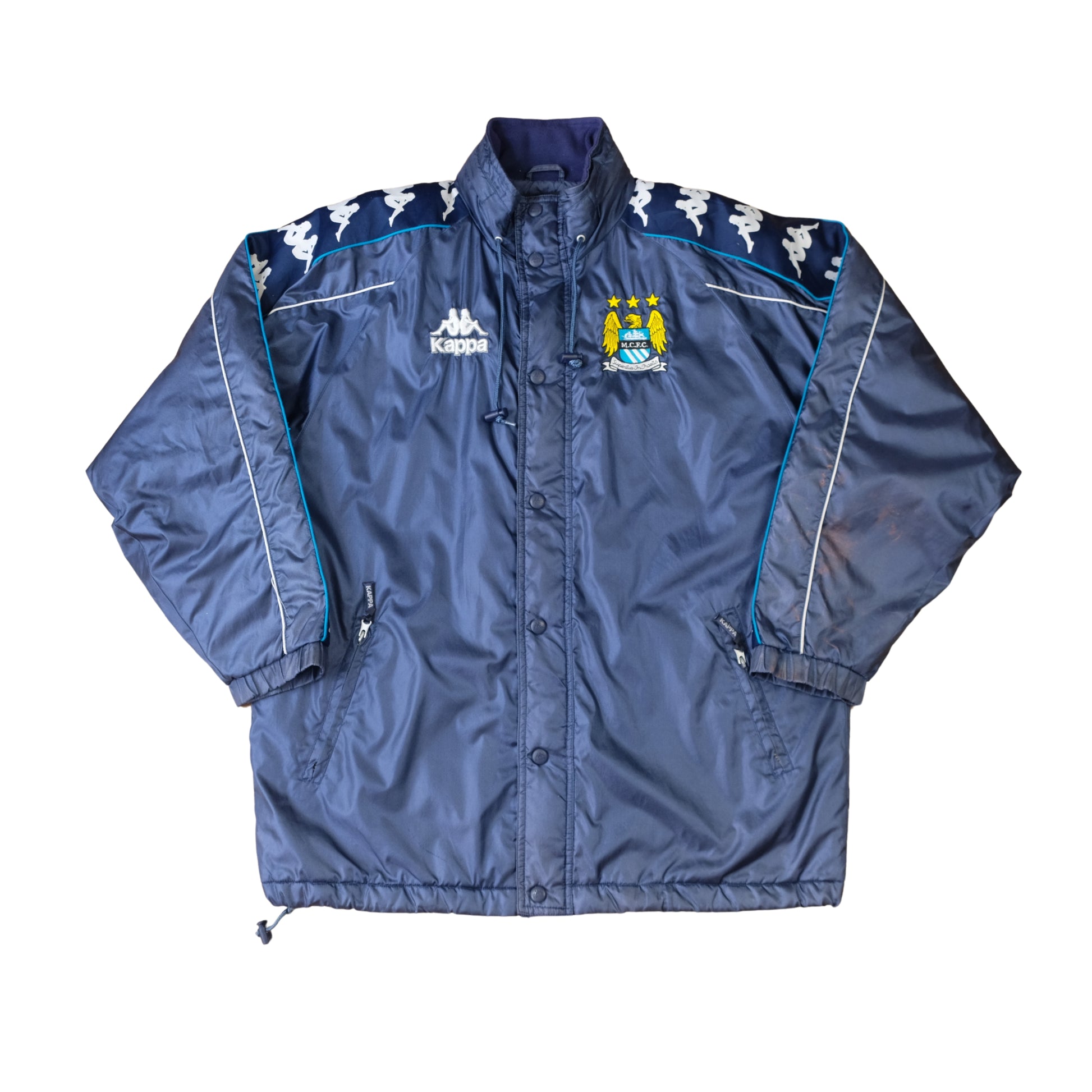  1997/99 Manchester City Training Jacket Kappa 