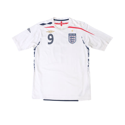 2007/09 England Home Shirt Umbro Rooney