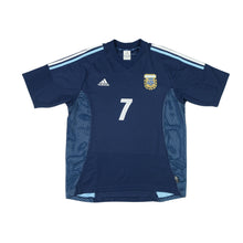 Load image into Gallery viewer, Argentina Lopez 2002/2004 Adidas Away Football Shirt Medium
