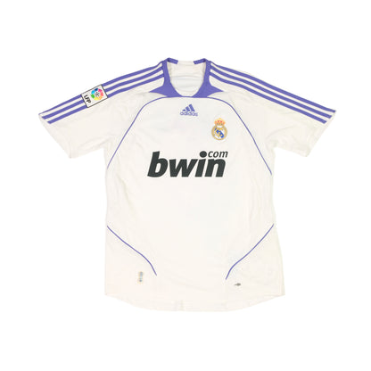 2007/08 Real Madrid Home Shirt V.Nistelrooy Adidas