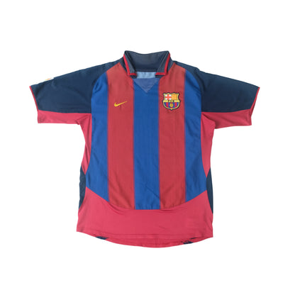 2003/04 Barcelona Home Shirt Ronaldinho Nike 