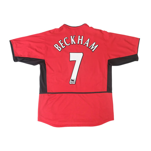 2002/04 Manchester United Home Shirt Nike Beckham 