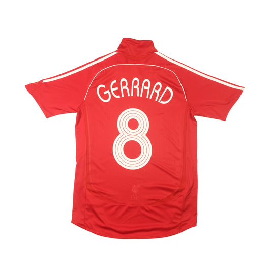 Liverpool Original Adidas Gerrard 2006/2007 Home Football Shirt Small/Medium