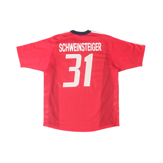 2002/2003 Bayern Munich Home Shirt Schweinsteiger Adidas