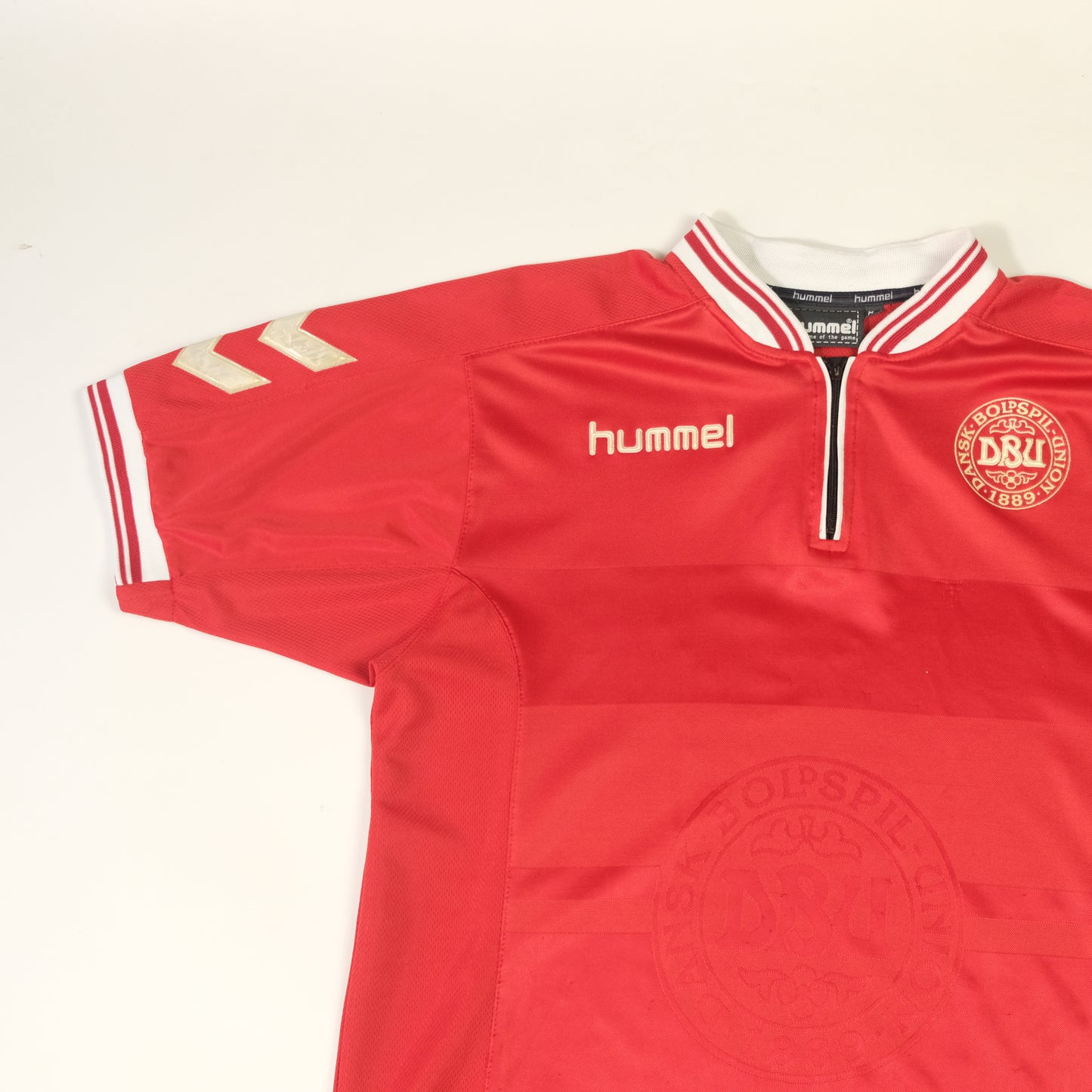 2000 Denmark Home Shirt Hummel