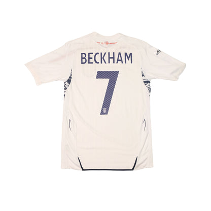 2007/09 England Home Shirt Umbro Beckham