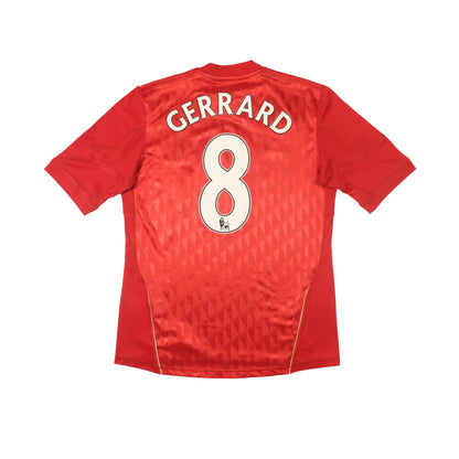 2010/11 Liverpool Home Shirt Adidas Gerrard