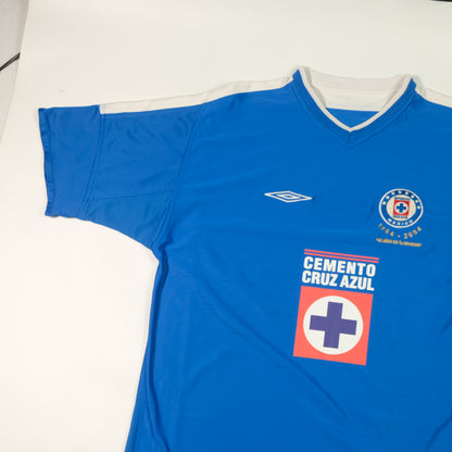 2003/04 Cruz Azul Home Shirt Umbro (XL)