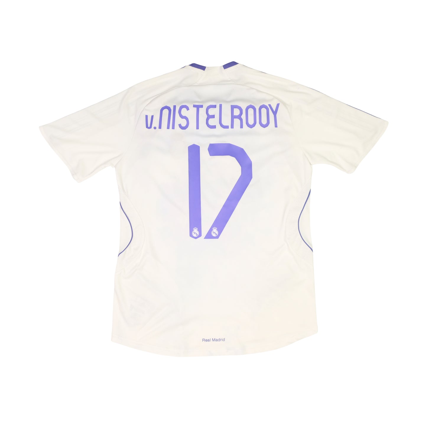 2007/08 Real Madrid Home Shirt V.Nistelrooy Adidas