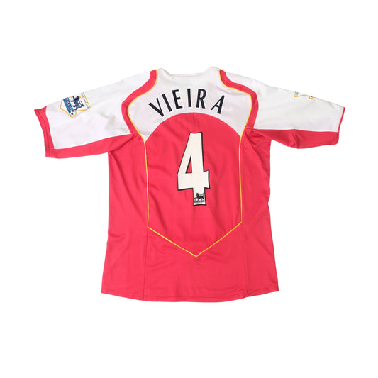 2004/05 Arsenal Away Shirt Nike Vieira 