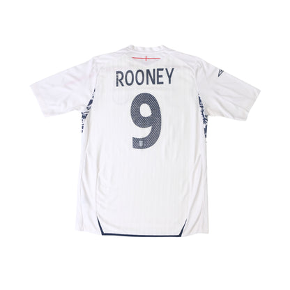 2007/09 England Home Shirt Umbro Rooney