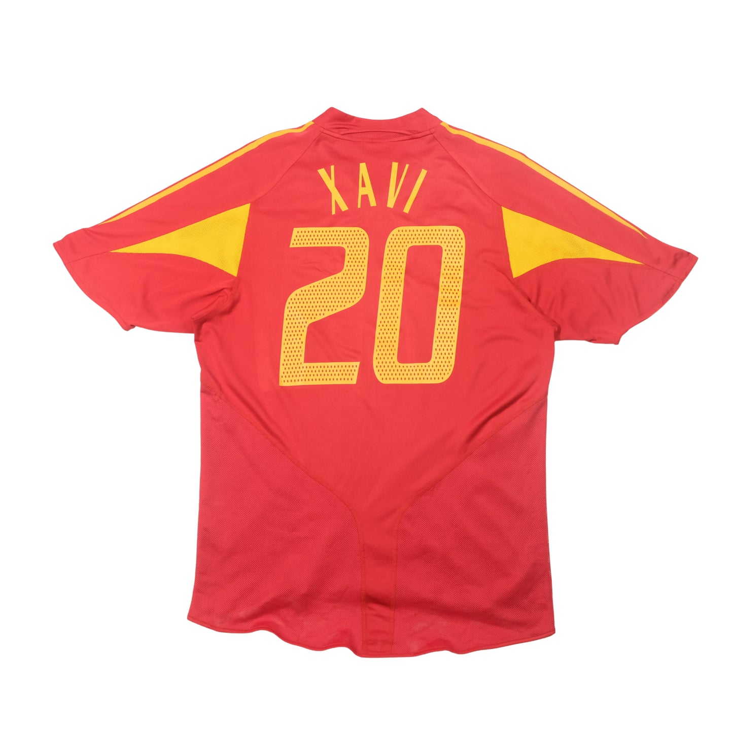 2004 Spain Home Shirt Xavi Adidas (L)