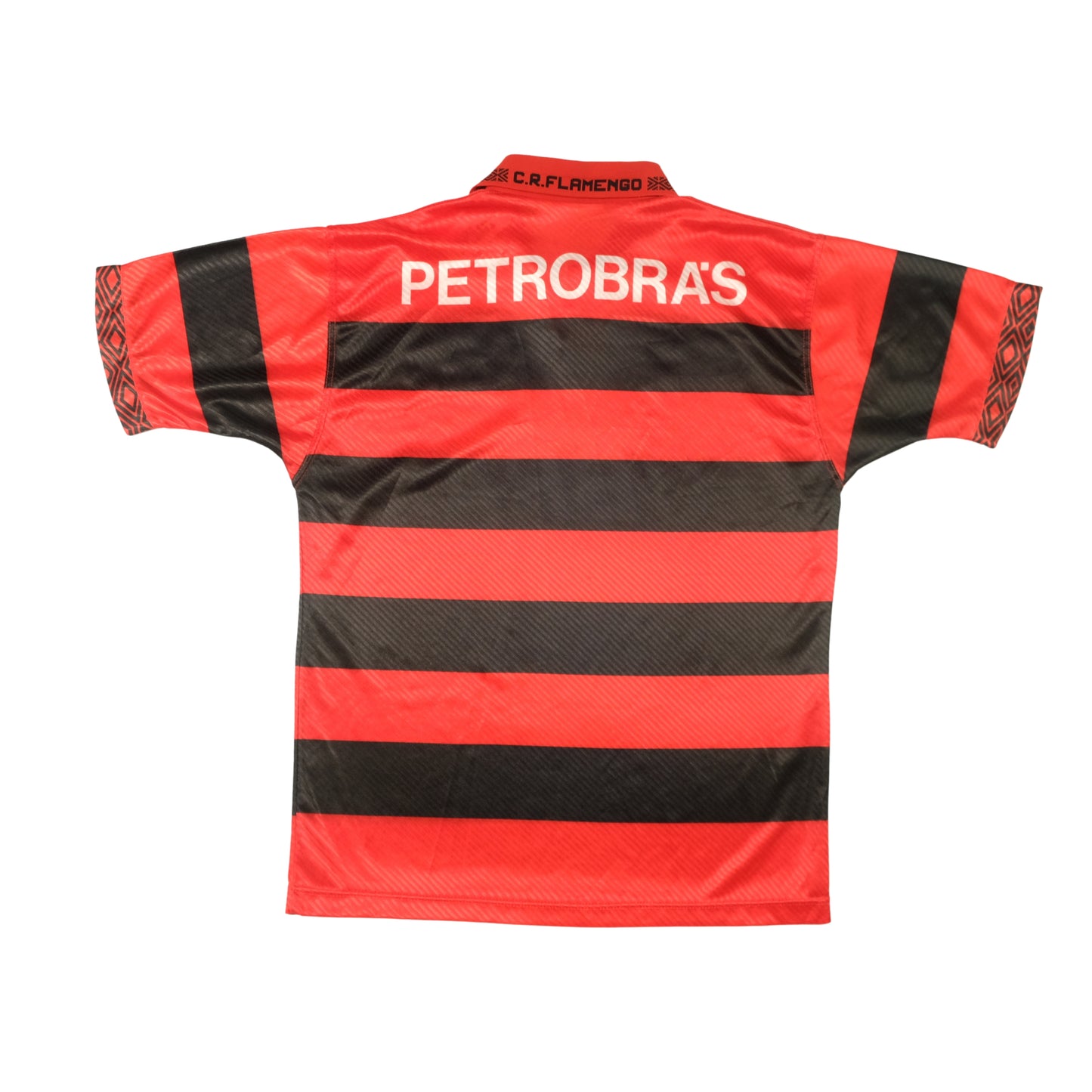 Flamengo Brazil Umbro 1994 Lubrax Away Football Shirt Large