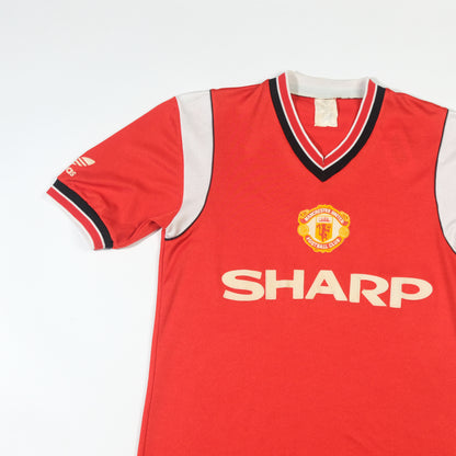 1984/86 Manchester United Home Shirt Adidas