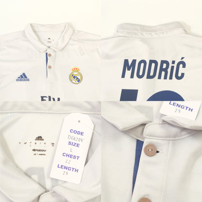 2016/17 Real Madrid Home Shirt Modric Adidas