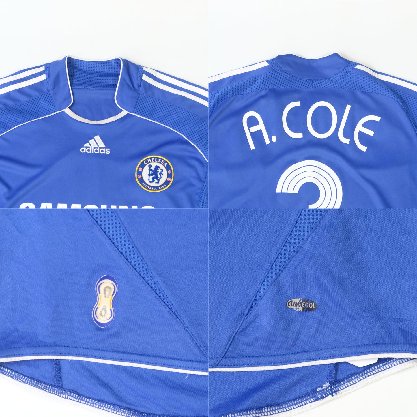 2006/08 Chelsea Home Shirt Cole Adidas