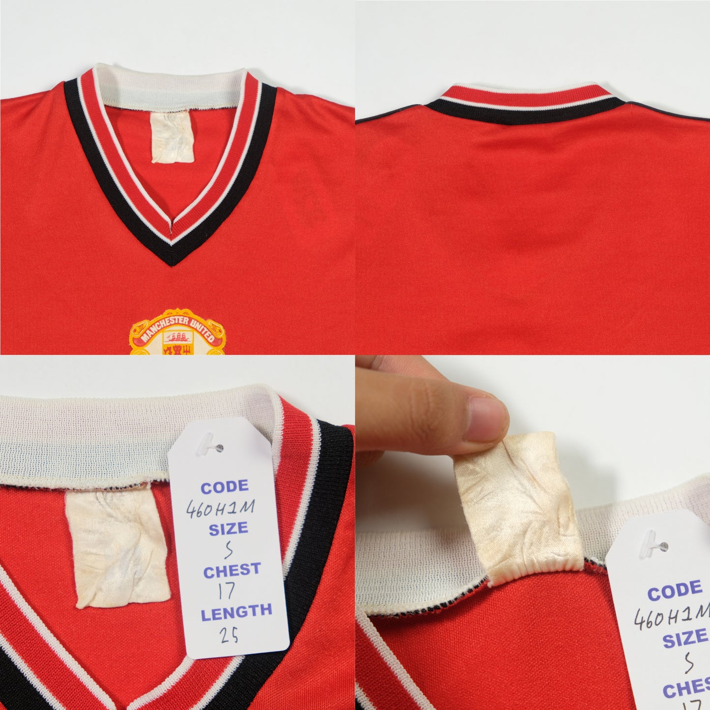 1984/86 Manchester United Home Shirt Adidas