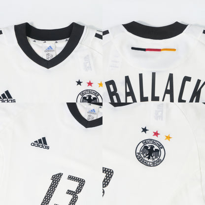 2002/03 Germany Home Shirt Ballack Adidas (L)