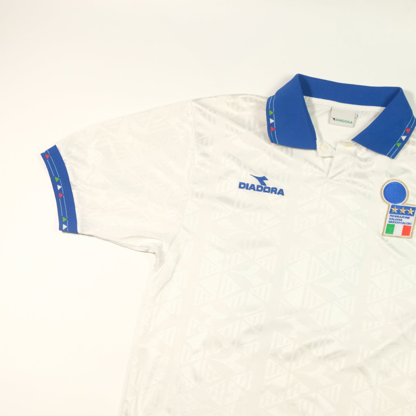 Italy 1992/1993 Diadora Original Away Football Shirt Large