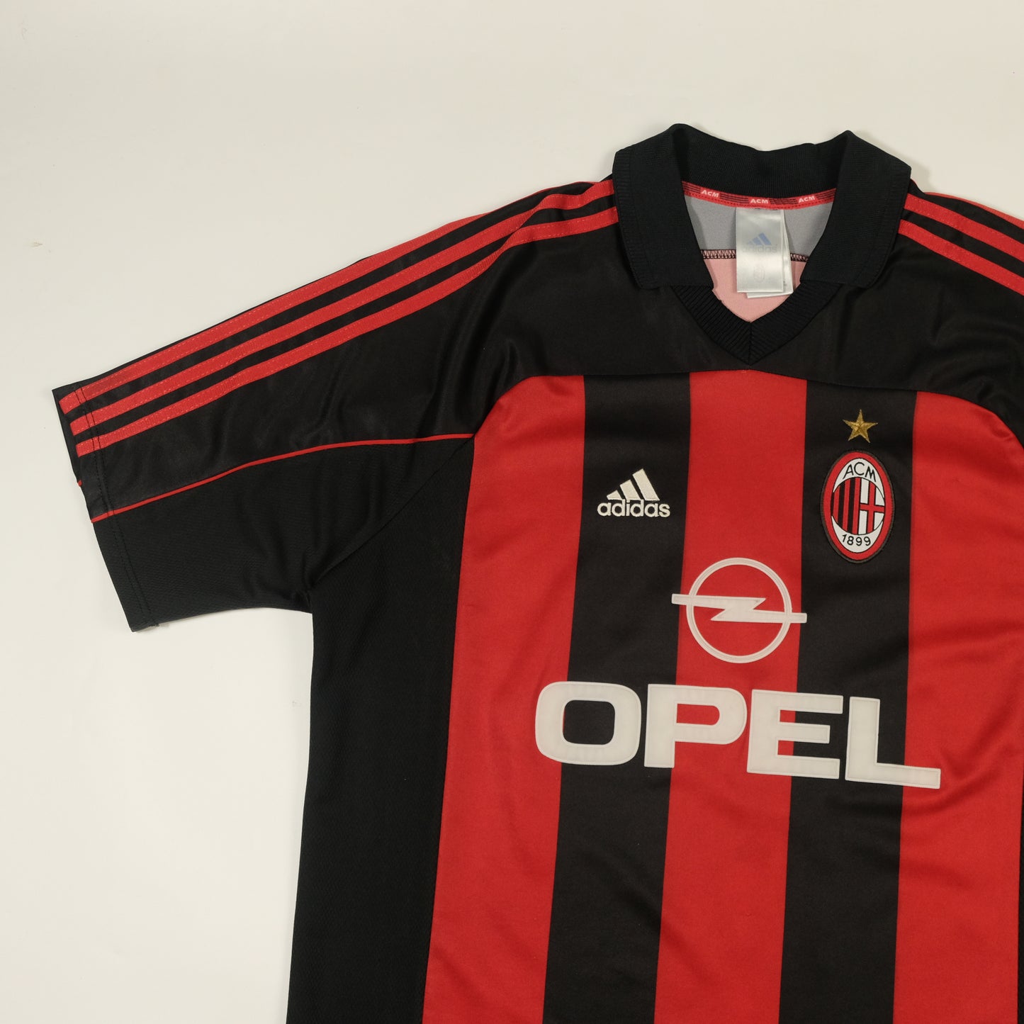 1998/00 AC Milan Home Shirt Adidas Shevchenko