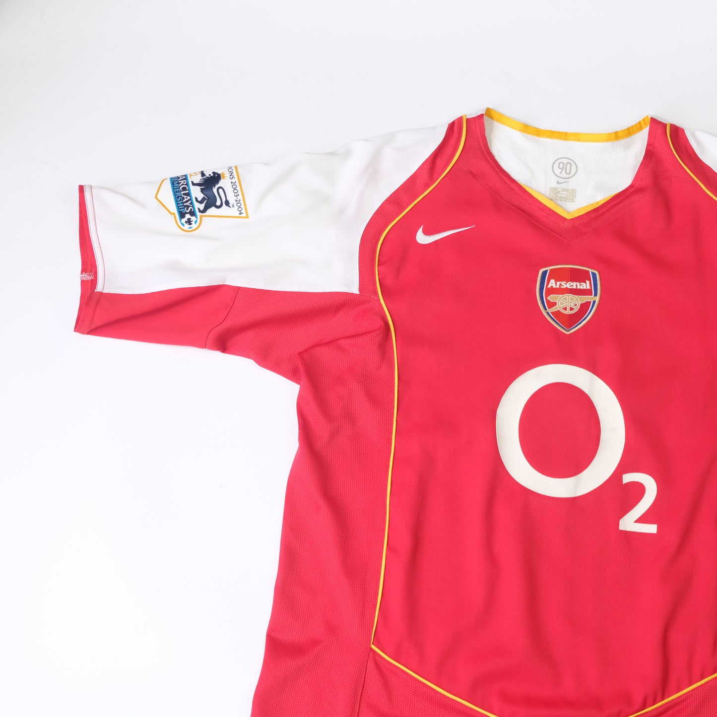 2004/05 Arsenal Away Shirt Nike Vieira 