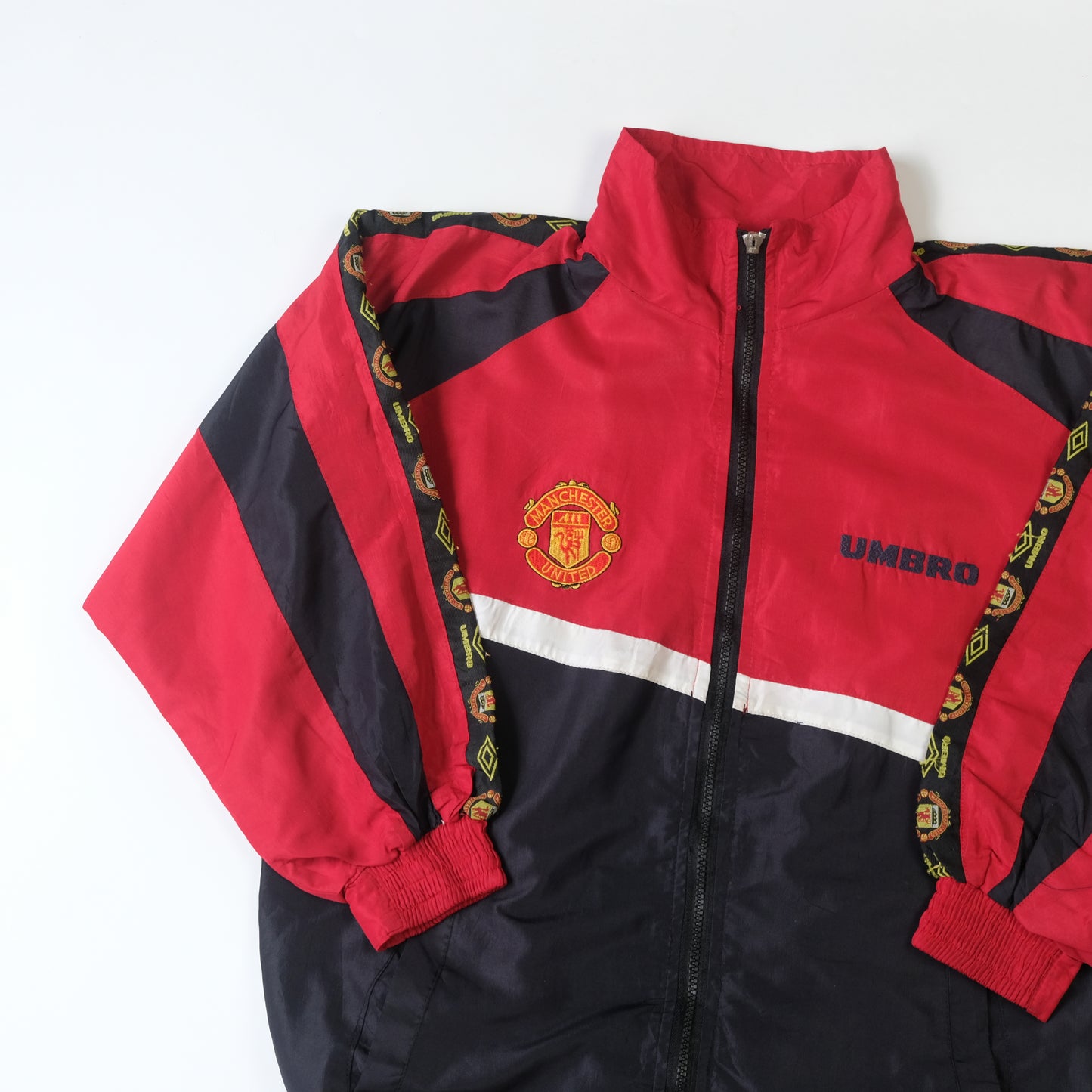 1990s Manchester United Track Training Jacket Umbro