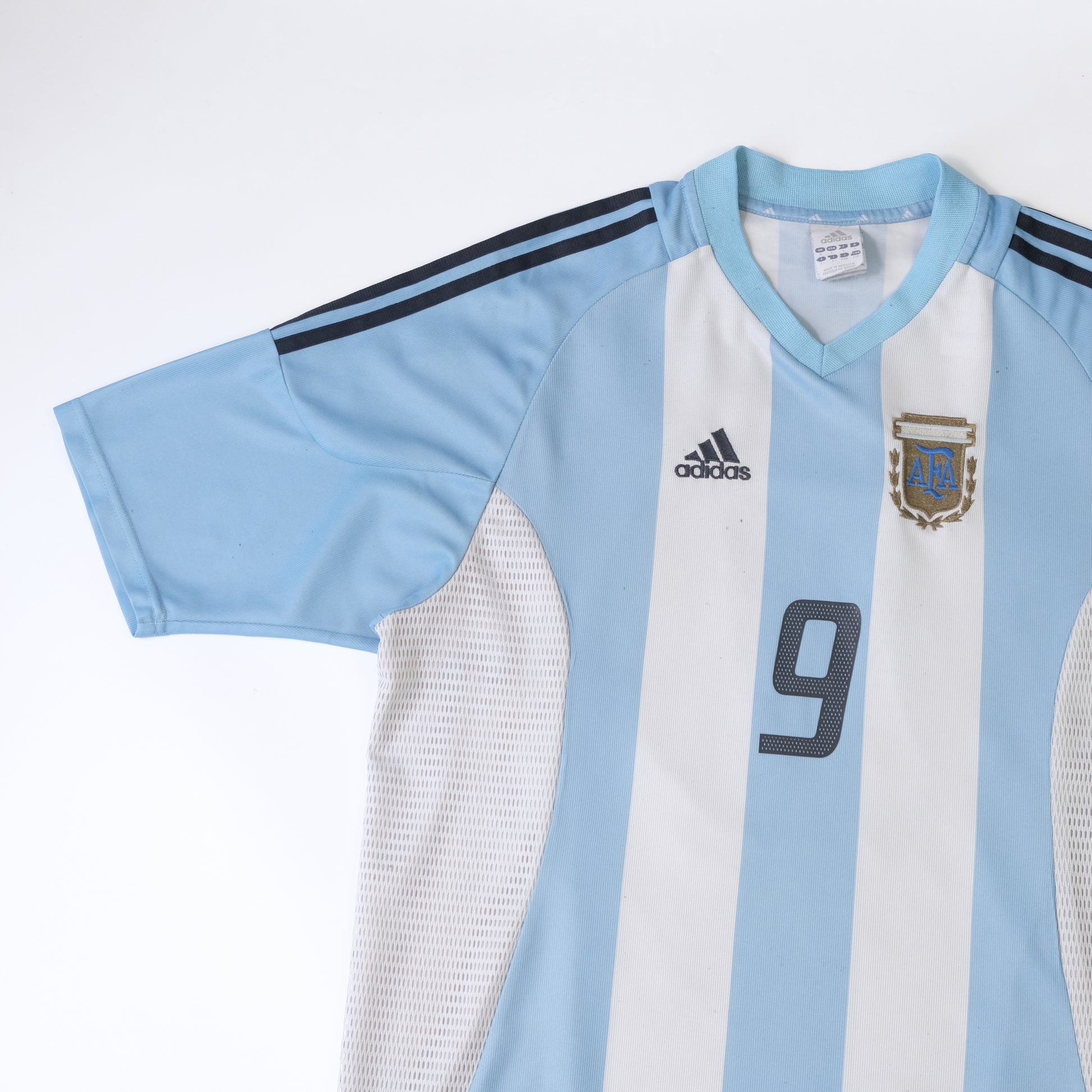 2002/04 Argentina Home Shirt Adidas Batistuta