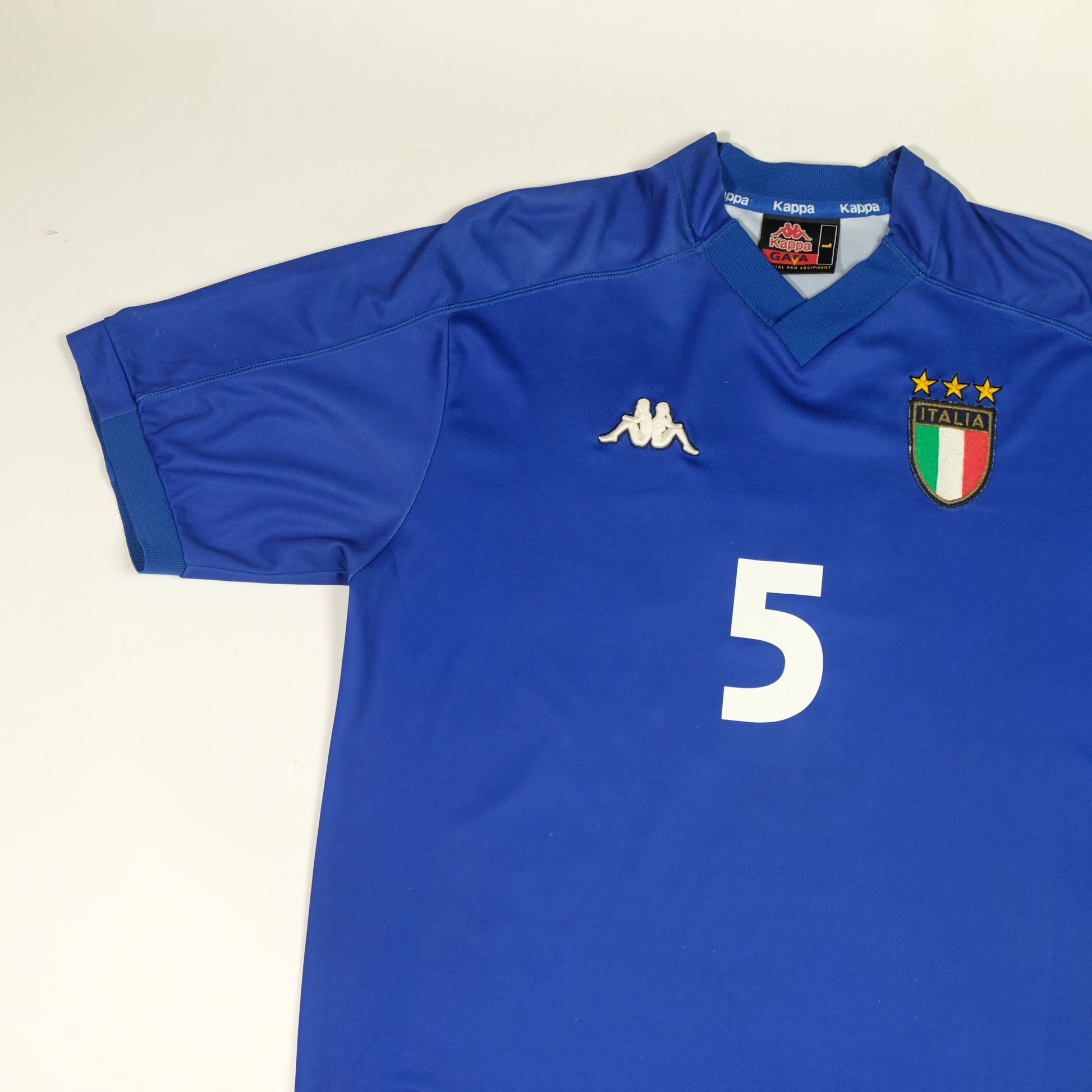 1999/00 Italy Home Shirt Kappa Cannavaro 