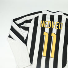 Load image into Gallery viewer, Juventus Italy Nedved Nike Original 2003/2004 Home Vintage Football Shirt Large
