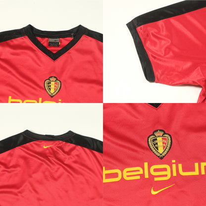 Belgium Nike Original 2000/2002 Training Football Shirt Medium/Large