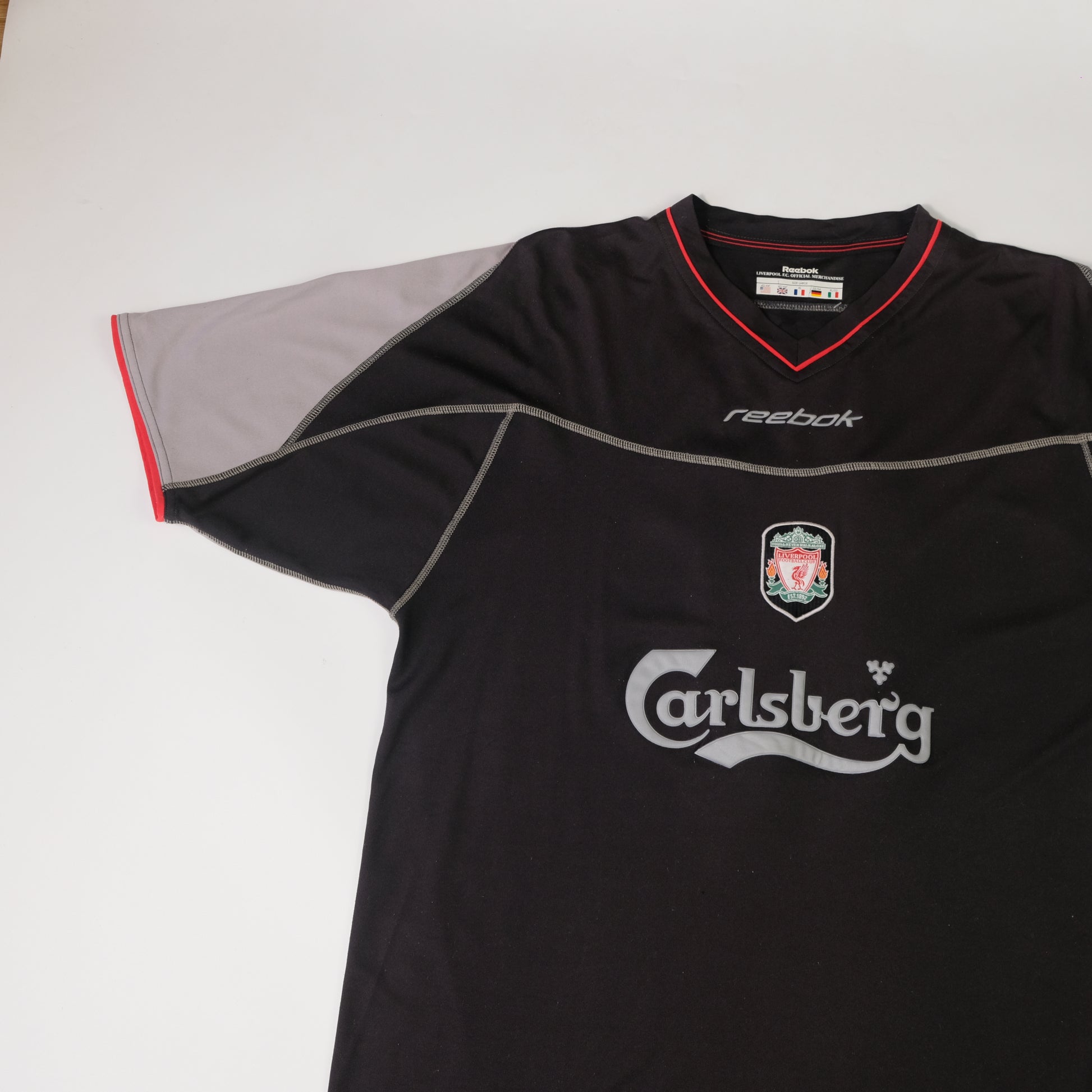 2002/04 Liverpool Away Shirt Reebok Riise