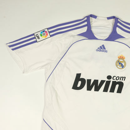 2007/08 Real Madrid Home Shirt V.Nistelrooy Adidas