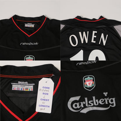 2002/04 Liverpool Away Shirt Reebok Owen 