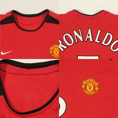 2002/04 Manchester United Home Shirt Nike Ronaldo