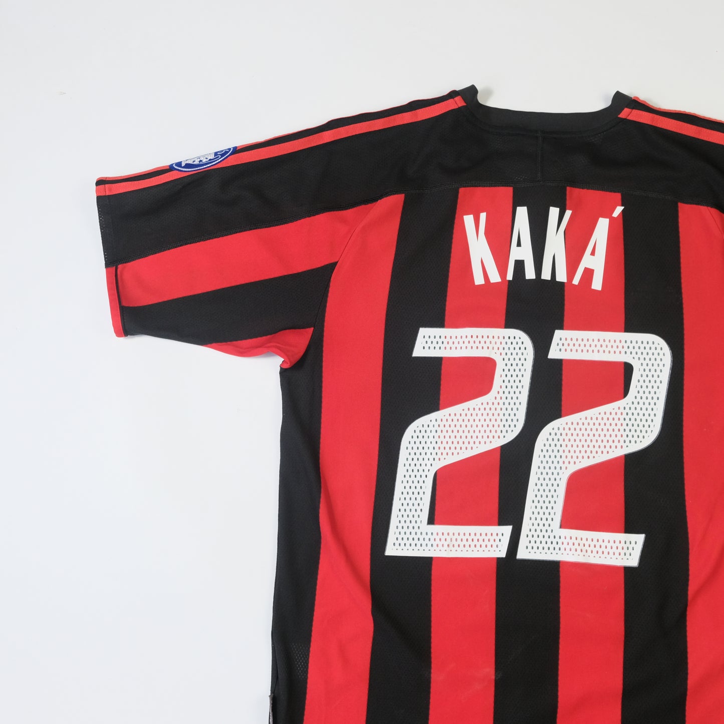 2003/04 AC Milan Home Shirt Adidas Kaka 