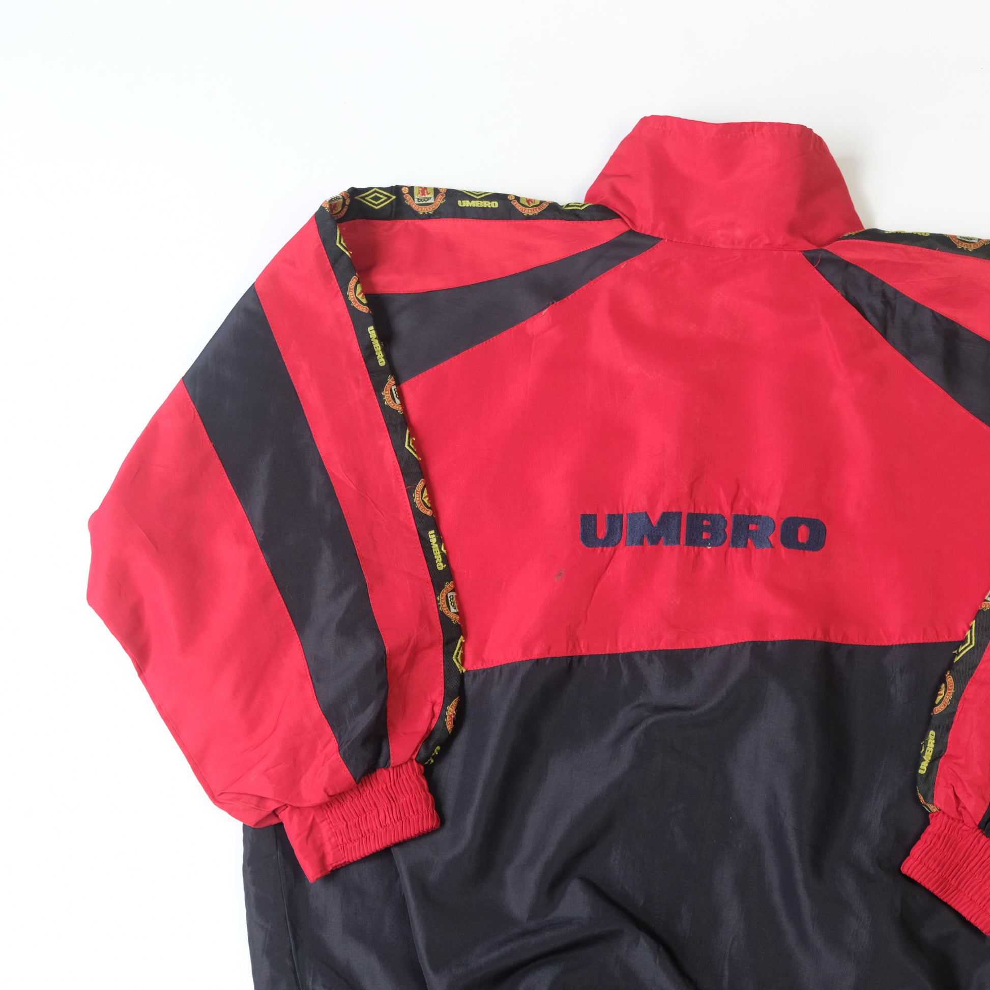 1990s Manchester United Track Training Jacket Umbro