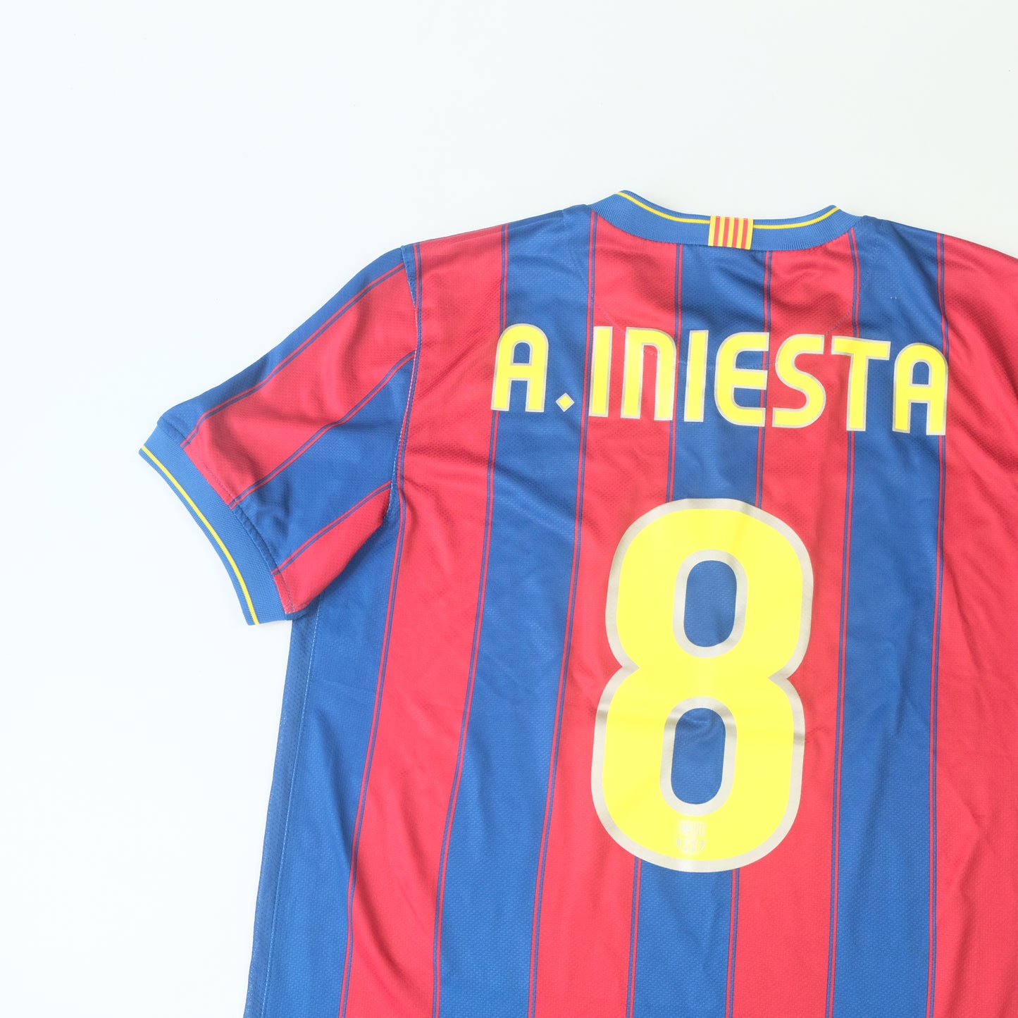 2009/10 Barcelona Home Shirt Iniesta Nike 